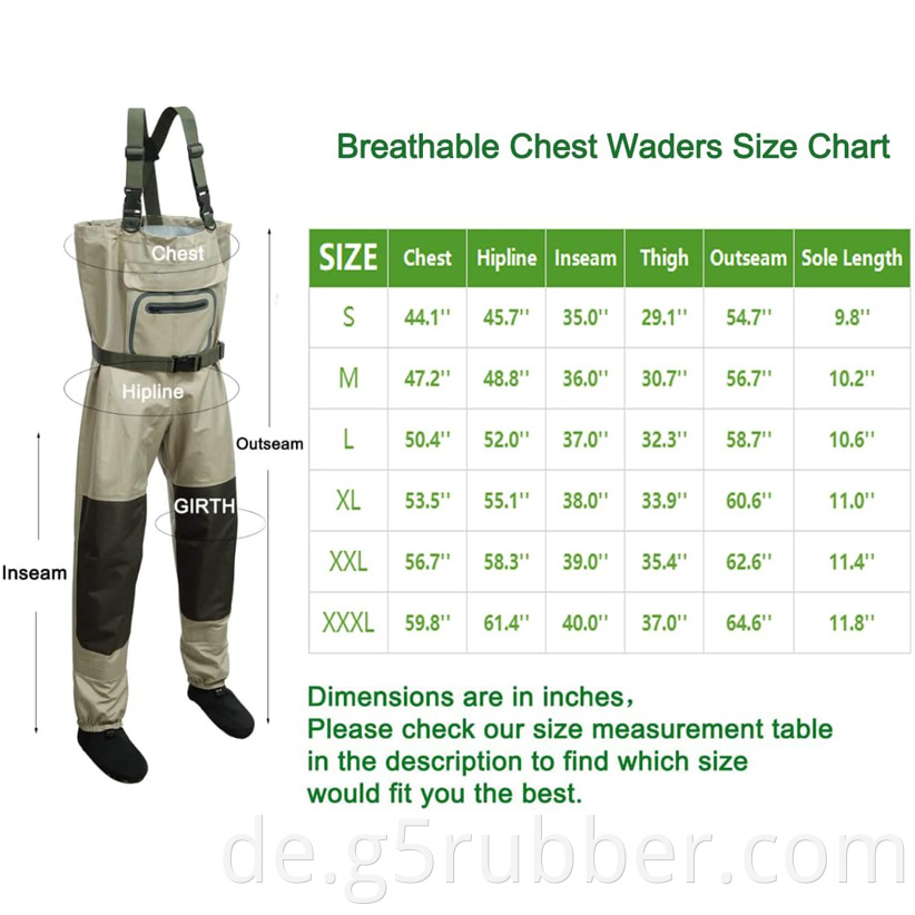 100 Durable And Waterproof Insulated Chest Waders For Fishing Jpg
